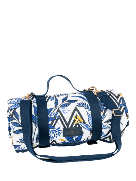 Sara Miller Anniversary Large Picnic Rug, Blue, Blue
