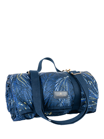 Sara Miller Anniversary Extra Large Picnic Rug, Blue, Blue