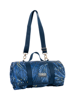 Sara Miller Anniversary Extra Large Picnic Rug, Blue - view 2, Blue