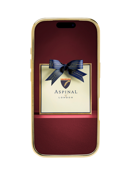 Aspinal of London iPhone 17 Pro Leather Case, Cardinalred - view 2, Cardinalred