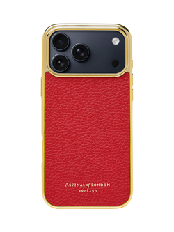 Radley iPhone 17 Pro Max Leather Case, Cardinalred, Cardinalred
