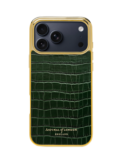 Aspinal of London iPhone 17 Pro Max Leather Case, Evergreen, Evergreen