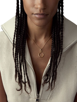 Dinny Hall Toro Lasso Pendant Necklace, Yellow - view 2, Yellow