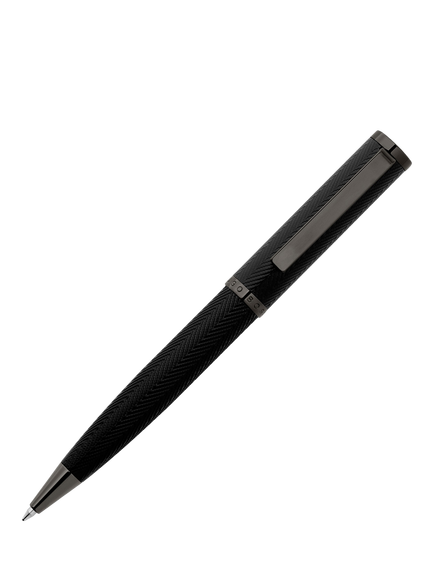 HUGO BOSS Formation Herringbone Ballpoint Pen, 