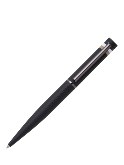 HUGO BOSS Loop Iconic Ballpoint Pen, Black, Black