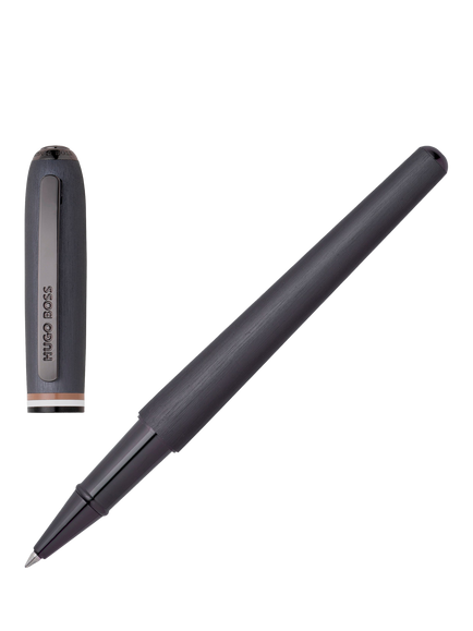 HUGO BOSS Contour Iconic Rollerball Pen, Black, Black
