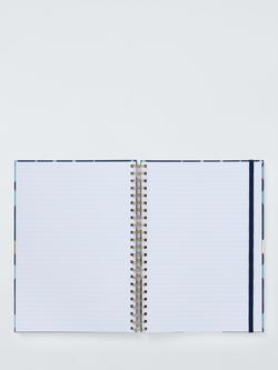 John Lewis A4 Diamond Stars Notebook, Green - view 2, Green