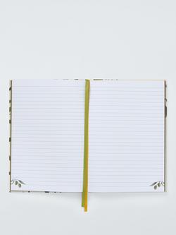 John Lewis B5 Branching Out Notebook, Green - view 2, Green
