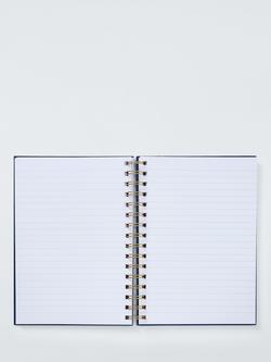 John Lewis A5 Stars Notebook, Blue - view 2, Blue