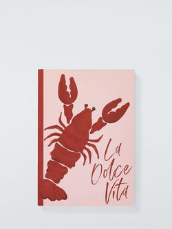 John Lewis B5 La Dolce Vita Organiser, Red, Red