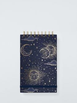 John Lewis Moon Reporters Notebook, Blue, Blue