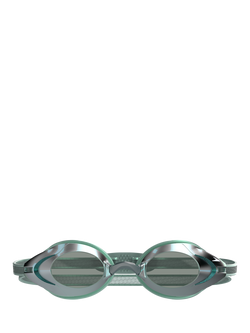 Speedo Vanquisher 3.0 Mirror Limited Edition Swimming Goggles, Storm Green/Grey - view 2, Storm Green/Grey