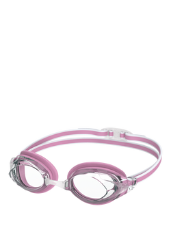 Speedo Vanquisher Women's Racing Goggles, Funny Pink/Clear, Funny Pink/Clear