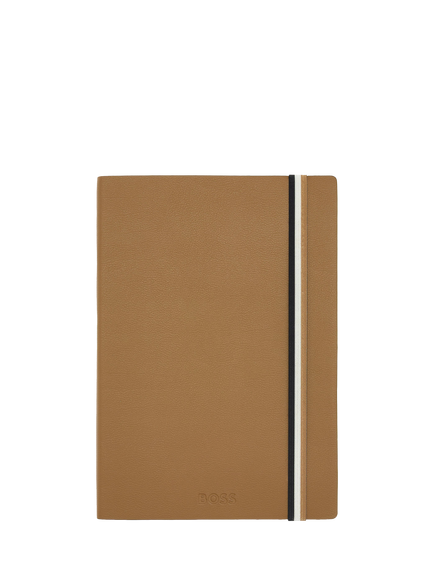 HUGO BOSS A5 Iconic Notebook, Camel, Camel