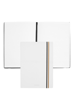 HUGO BOSS A5 Iconic Notebook, White - view 2, White