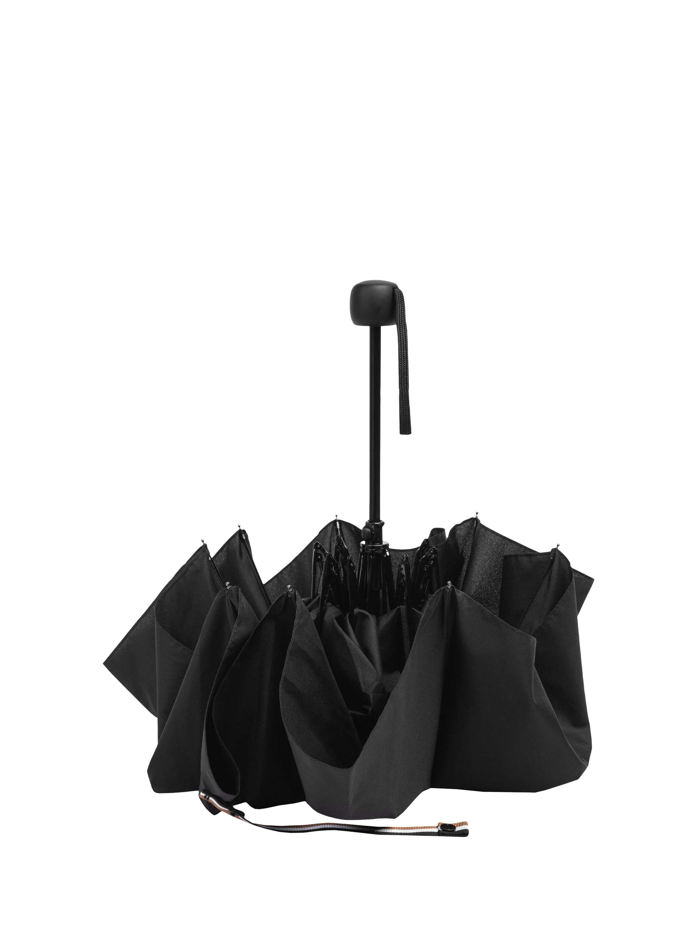 Product image 3 of 8, which shows HUGO BOSS Mini Iconic Umbrella, Black