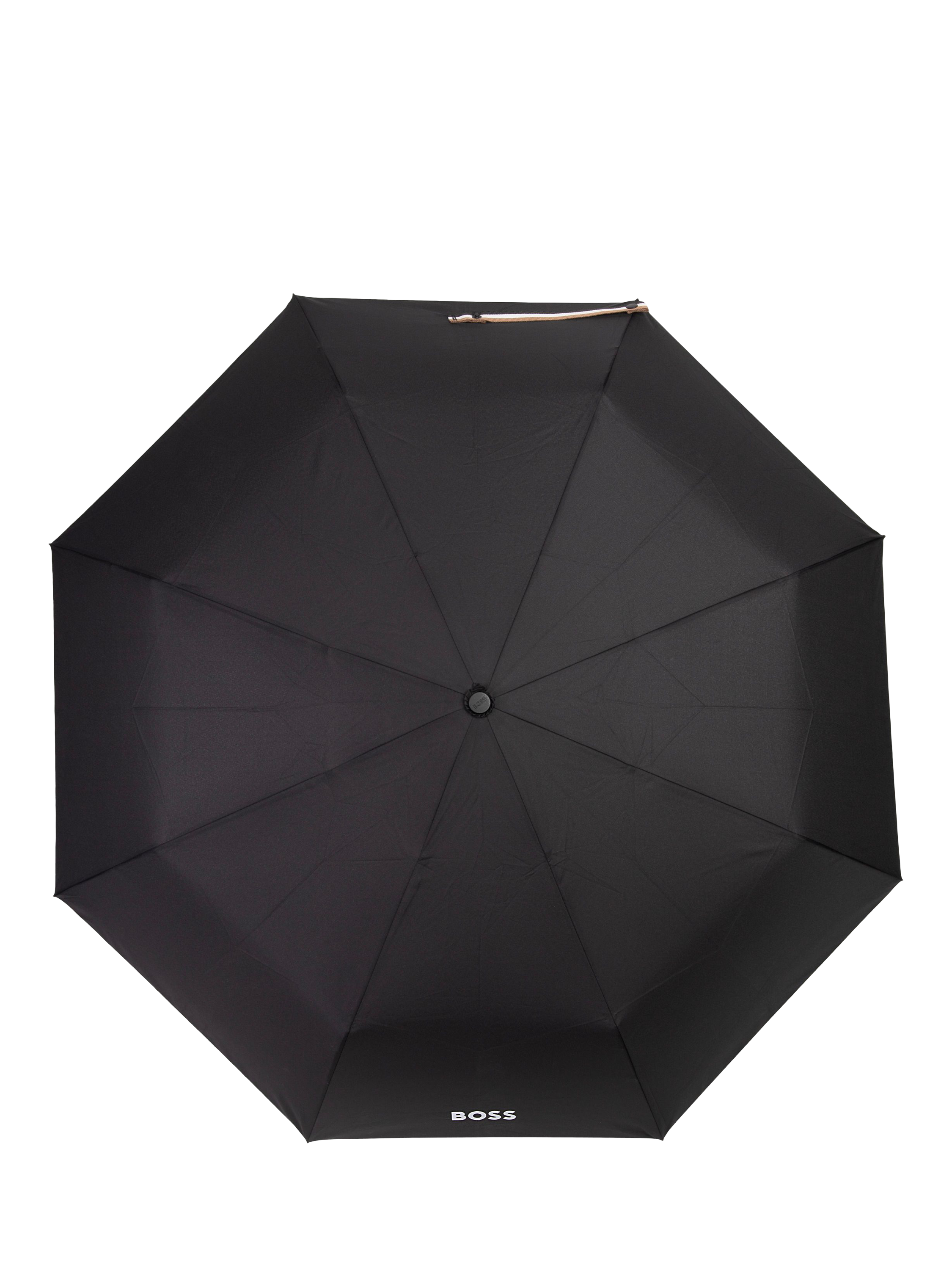 Product image 4 of 8, which shows HUGO BOSS Mini Iconic Umbrella, Black