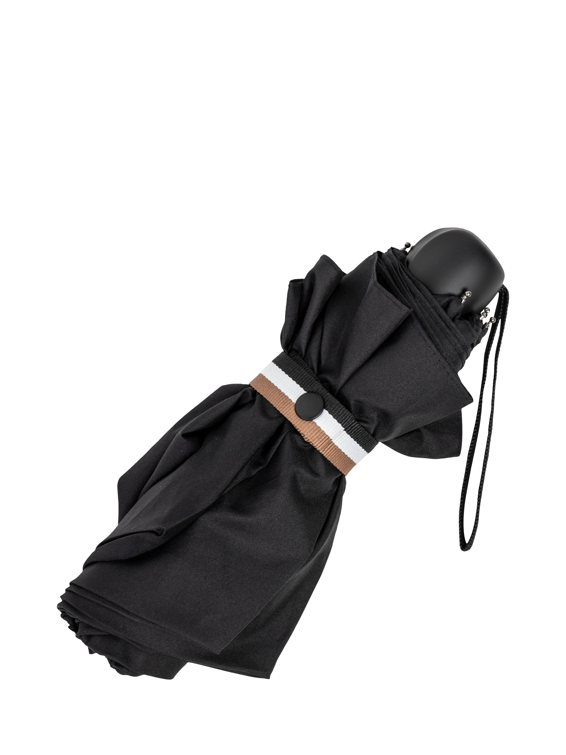 Product image 5 of 8, which shows HUGO BOSS Mini Iconic Umbrella, Black