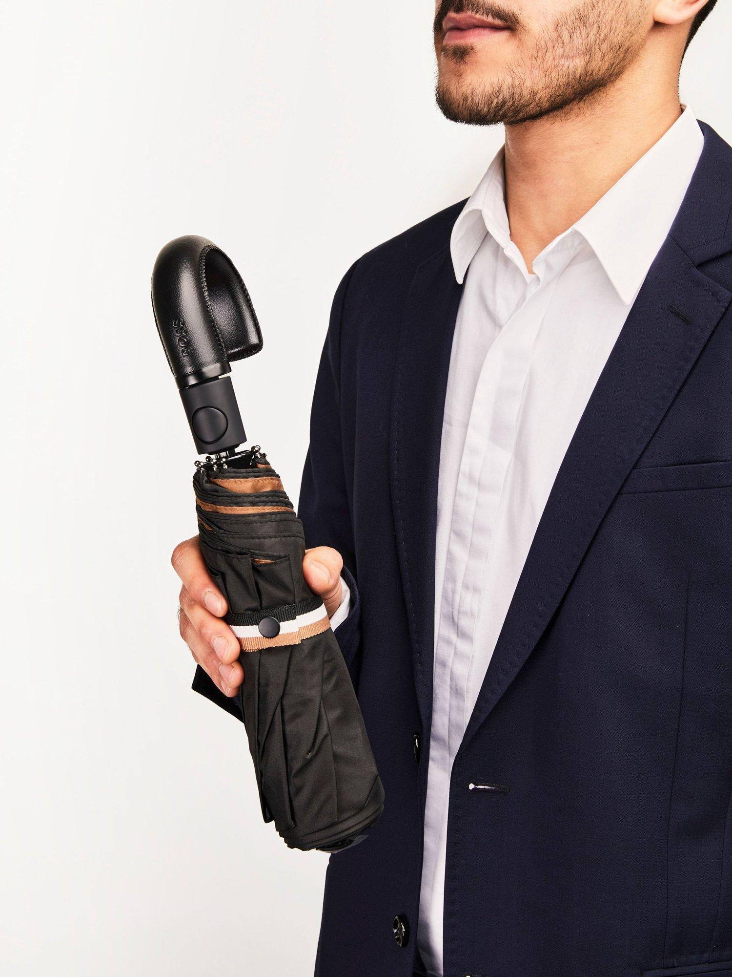 Product image 8 of 8, which shows HUGO BOSS Iconic Pocket Umbrella