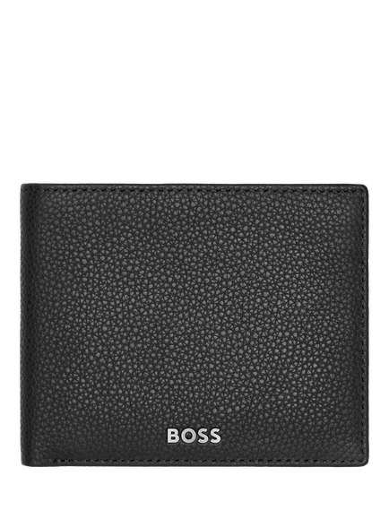 HUGO BOSS Classic Grained Wallet, Black, Black