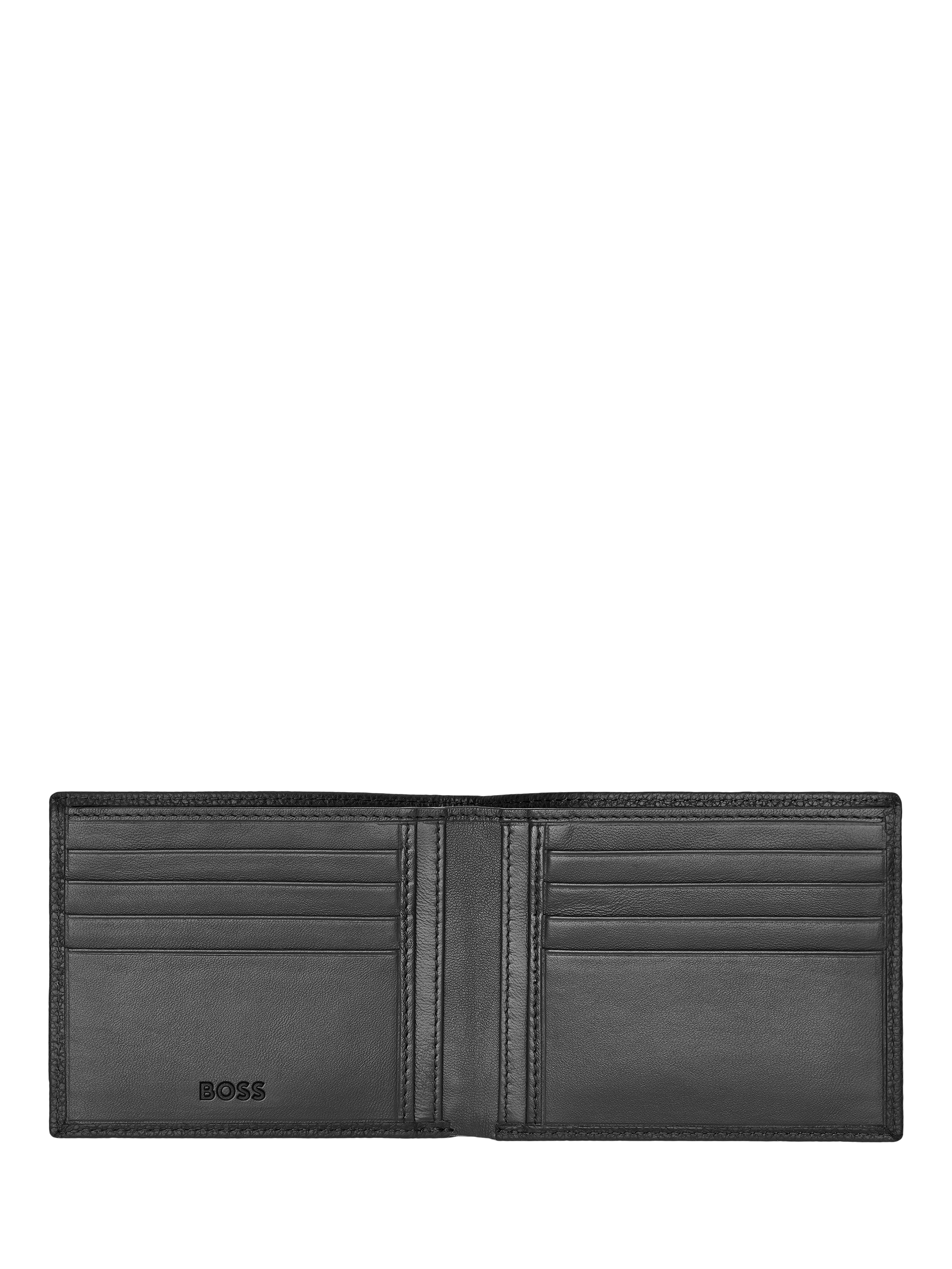 Product image 4 of 7, which shows HUGO BOSS Classic Grained Wallet, Black