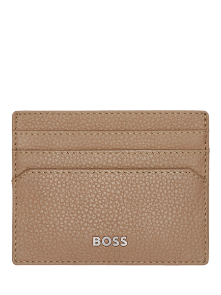 HUGO BOSS Classic Grained Leather Card Holder, 
