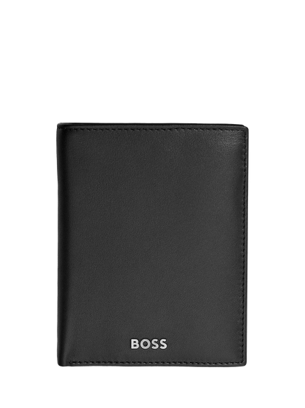 HUGO BOSS Classic Grained Leather Card Holder, 