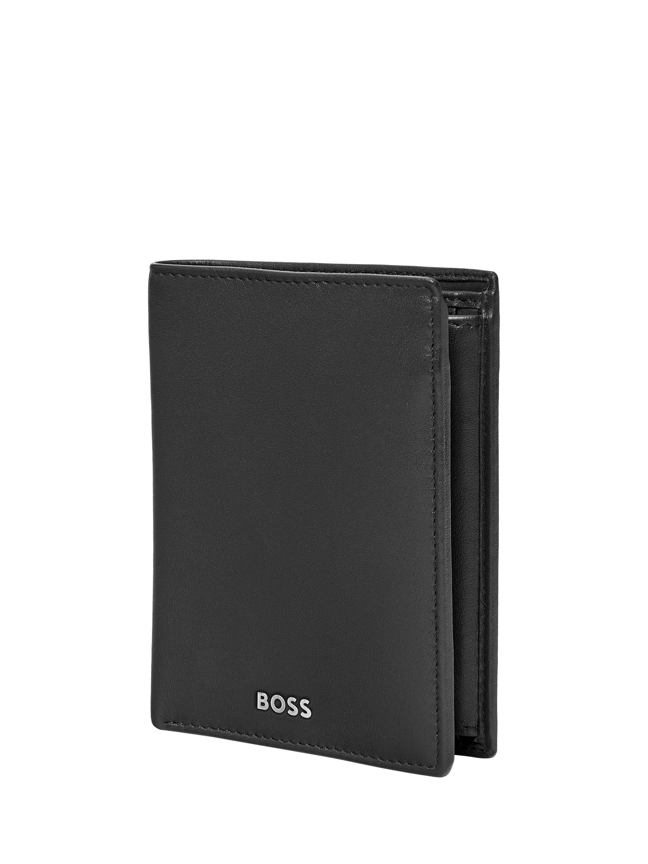 Product image 2 of 6, which shows HUGO BOSS Classic Grained Leather Card Holder