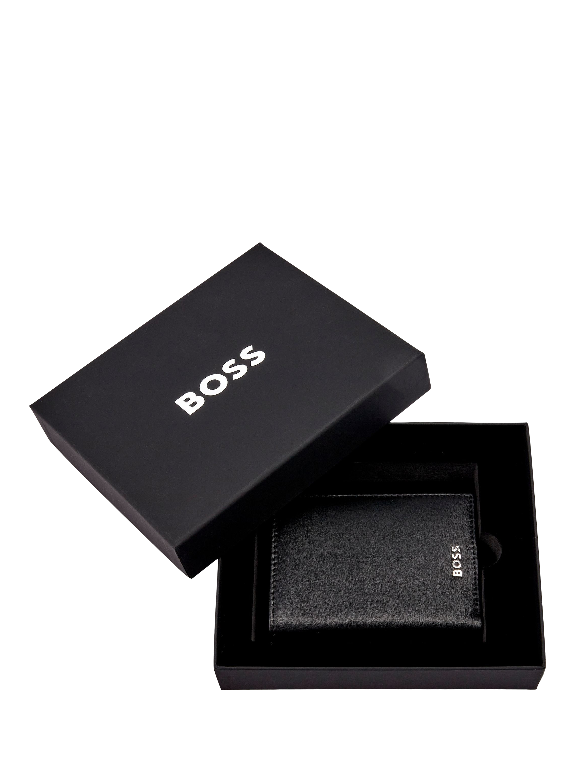 Product image 5 of 6, which shows HUGO BOSS Classic Grained Leather Card Holder
