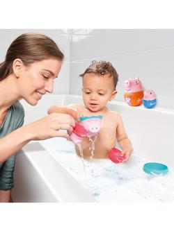 Peppa Pig Nesting Family Bath Toy - view 2, Multi
