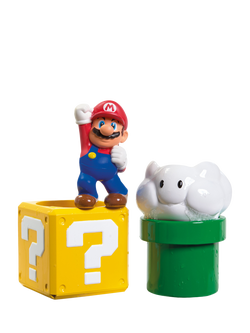 Nintendo Super Mario My Mario Pour & Nest Bath Set, Multi