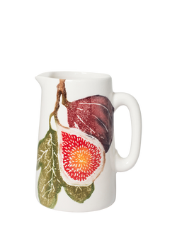 BlissHome Fig Earthenware Pitcher, 1L, Purple, Purple