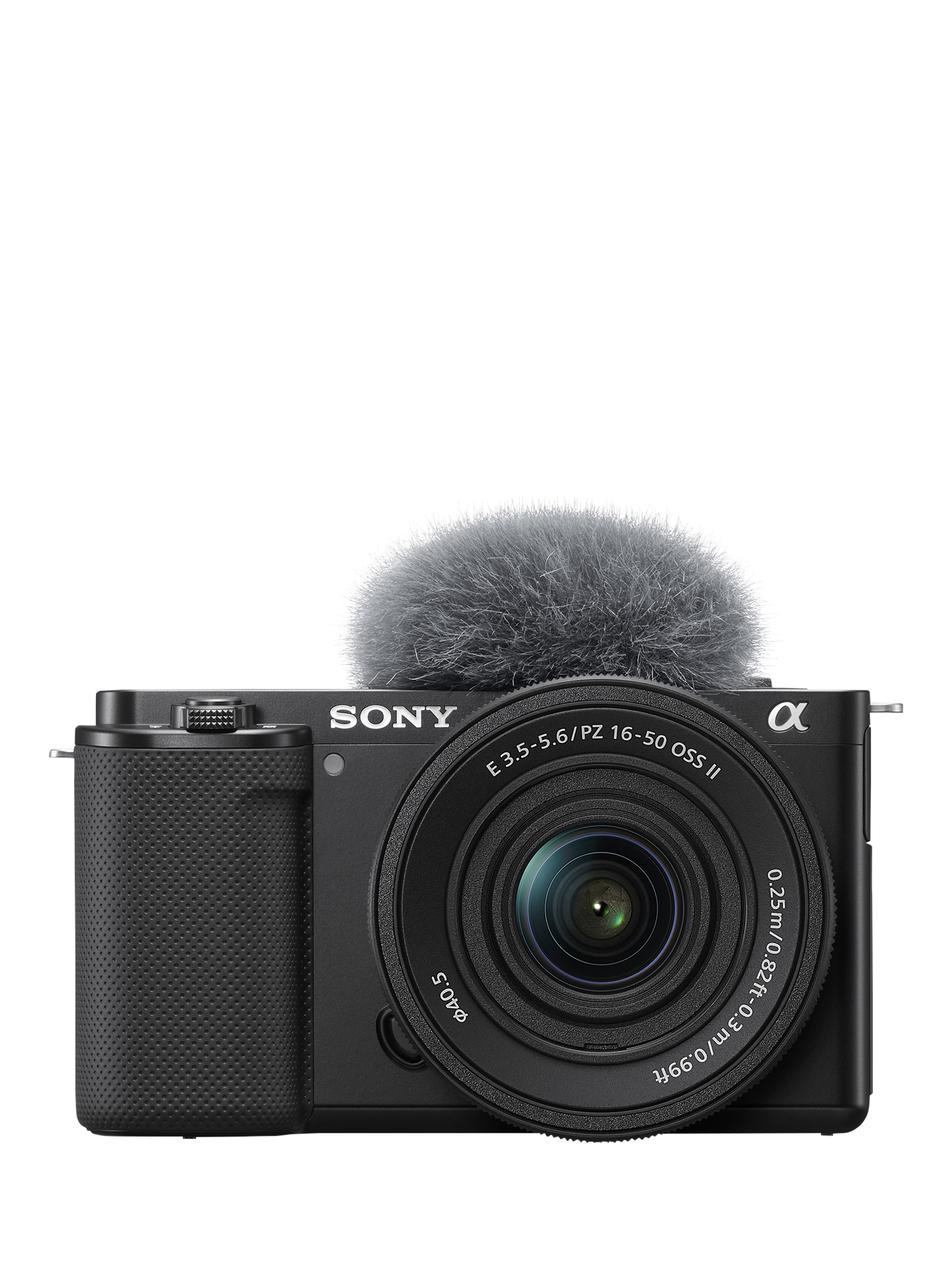 Sony Alpha ZV-E10 K Compact System Vlogging Camera with 16-50mm