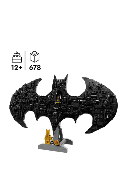 LEGO DC 76330 Batman Logo Building Toy - view 2, Multi