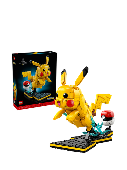 LEGO Pokémon 72152 Pikachu & Poké Ball, Multi