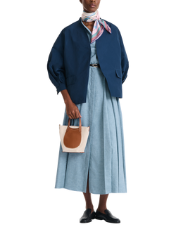 Longchamp Le Foulonne Crossbody Mini Tote Bag, Caramel - view 2, Caramel