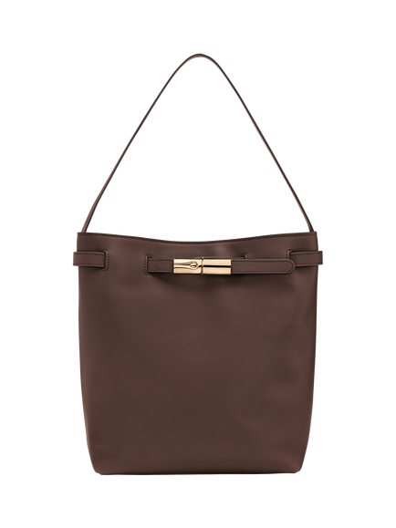Longchamp Le Smart L Shoulder Bag, Mocha