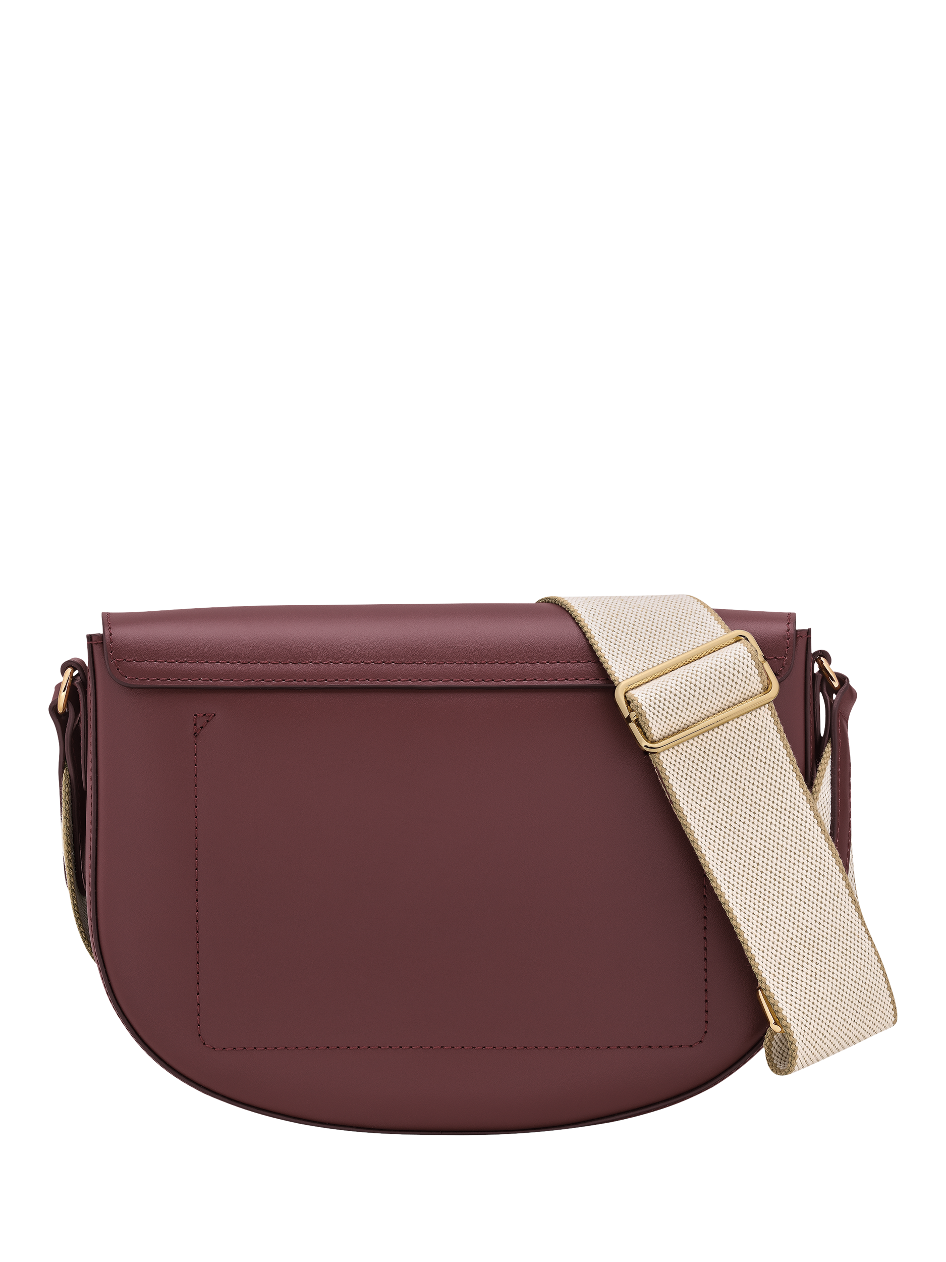 Product image 4 of 5, which shows Longchamp Épure Leather Medium Crossbody Bag, Burgundy