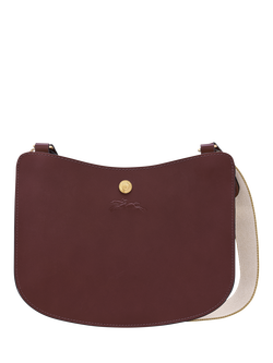 Longchamp Épure Leather Crossbody Bag, Burgundy