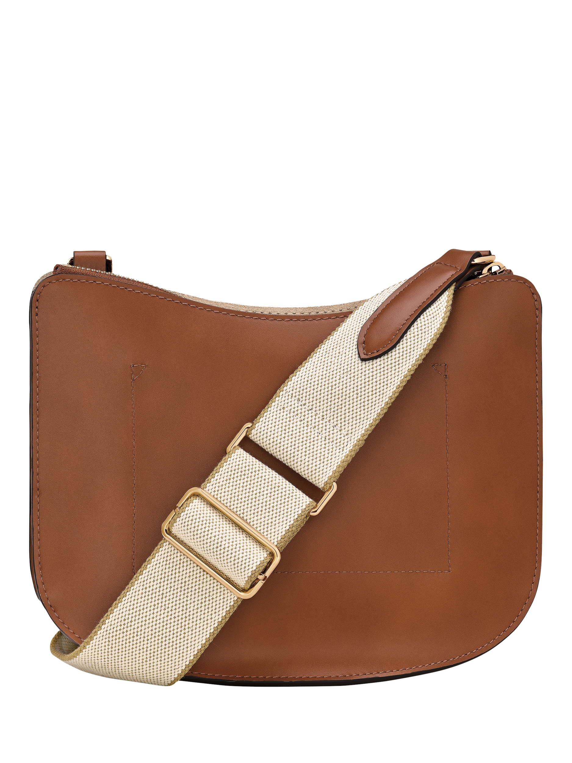 Product image 4 of 6, which shows Longchamp Épure Leather Crossbody Bag, Cognac