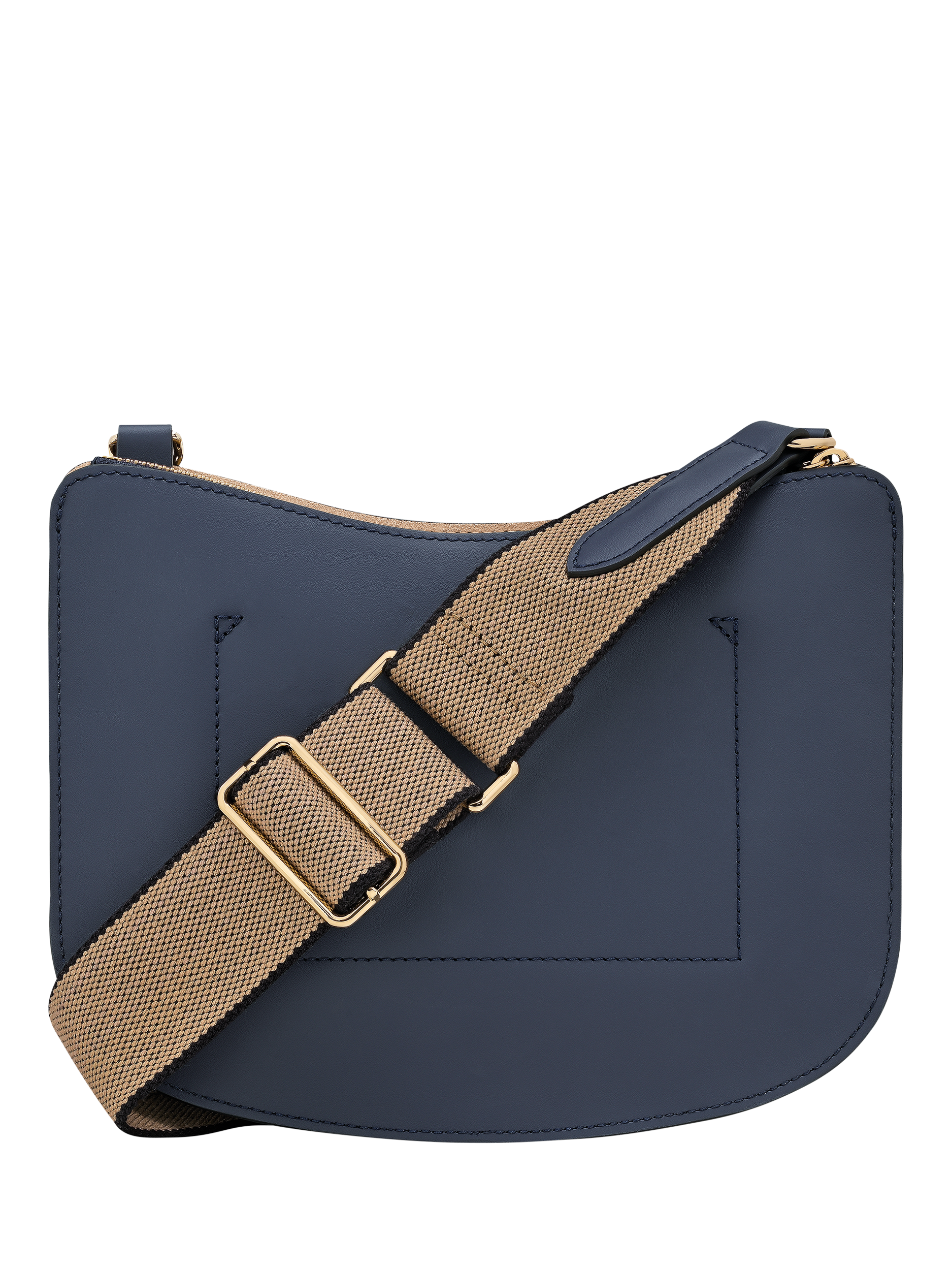 Product image 4 of 5, which shows Longchamp Épure Leather Crossbody Bag, Navy