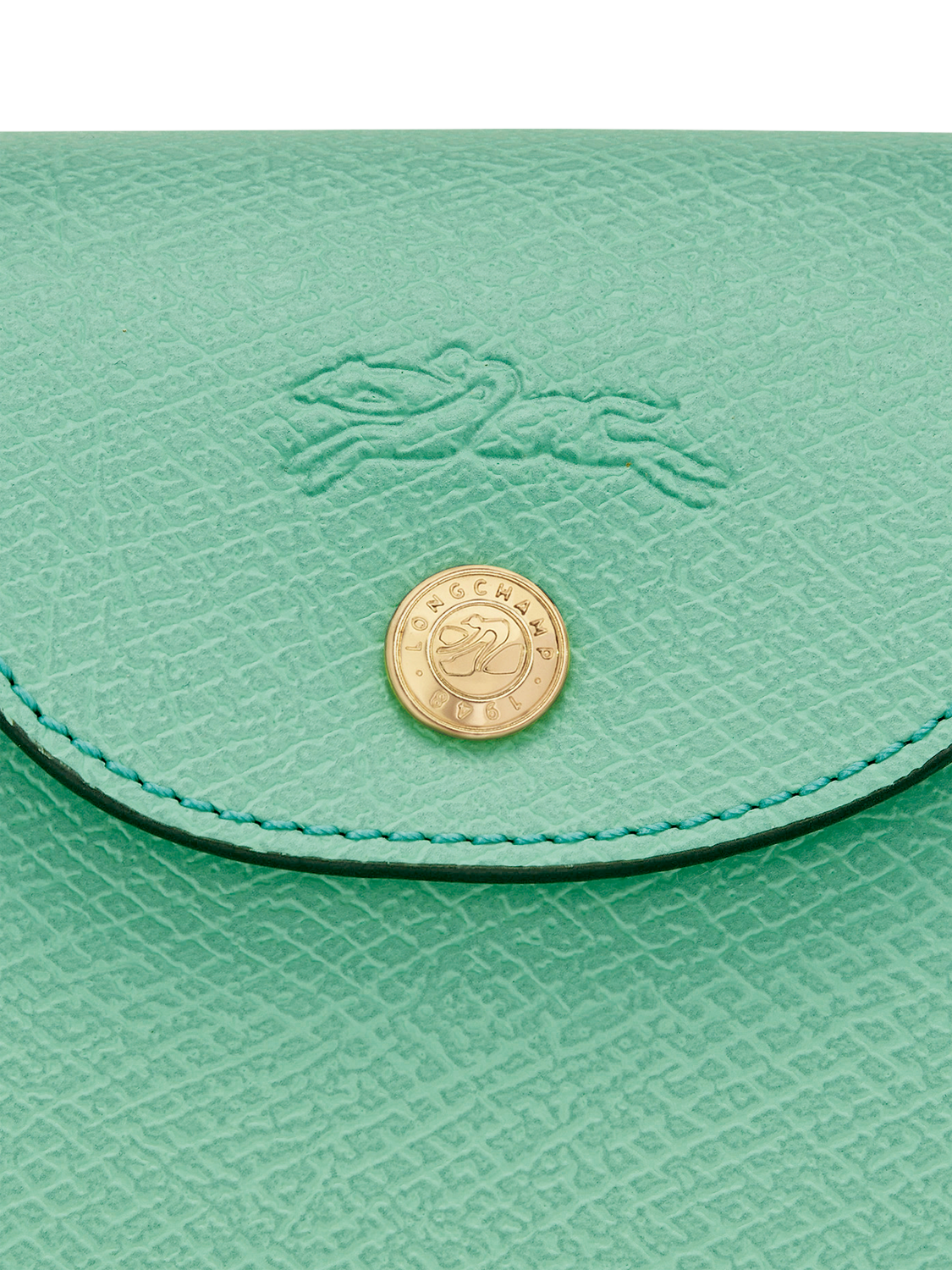 Product image 6 of 6, which shows Longchamp Épure Extra Small Leather Tote Bag, Mint