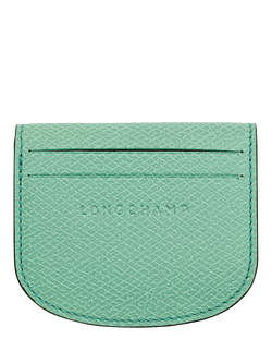 Longchamp Épure Leather Card Holder - view 2, Mint