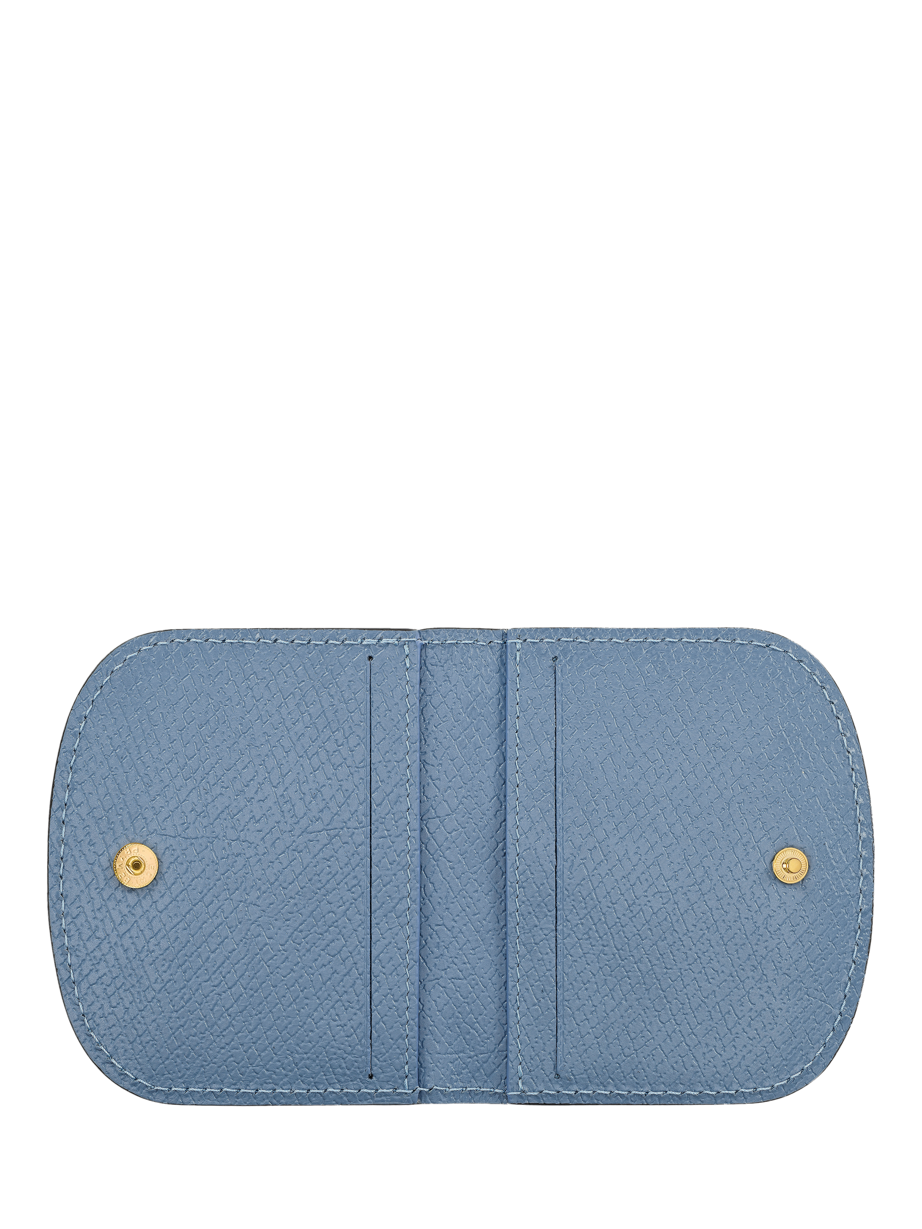 Product image 3 of 3, which shows Longchamp Épure Leather Card Holder, Slate