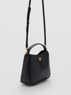 Mango Caude Bucket Bag, Black - view 2, Black