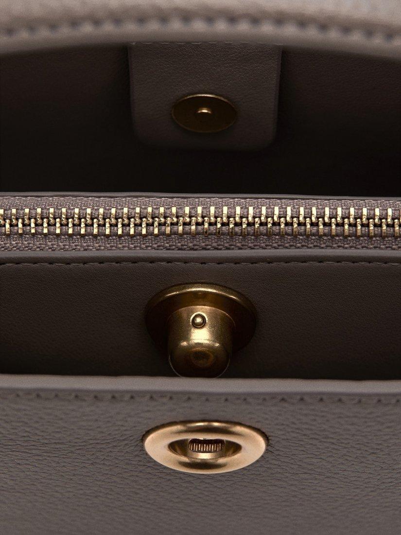 Product image 3 of 4, which shows Mango Caude Bucket Bag, Light Brown