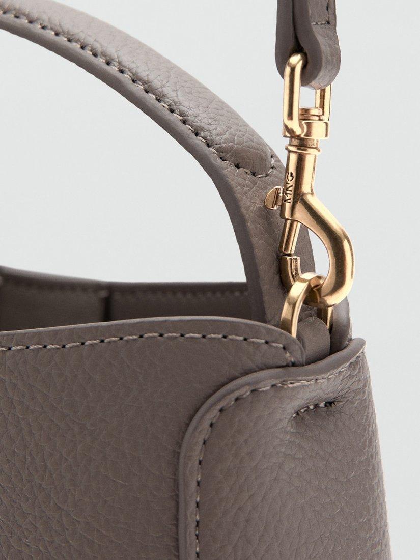 Product image 4 of 4, which shows Mango Caude Bucket Bag, Light Brown