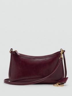Mango Melanie Crossbody Bag, Dark Red, Dark Red