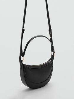 Mango Ness Oval Shoulder Bag - view 2, Black