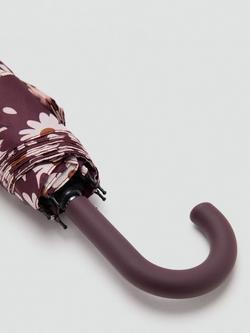 Mango Flowers Umbrella, Dark Red - view 2, Dark Red